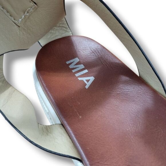 MIA Shoes Size 11 US Women's MIA Ellen Platform Sandals Ankle Strap Animal Print - Picture 9 of 10